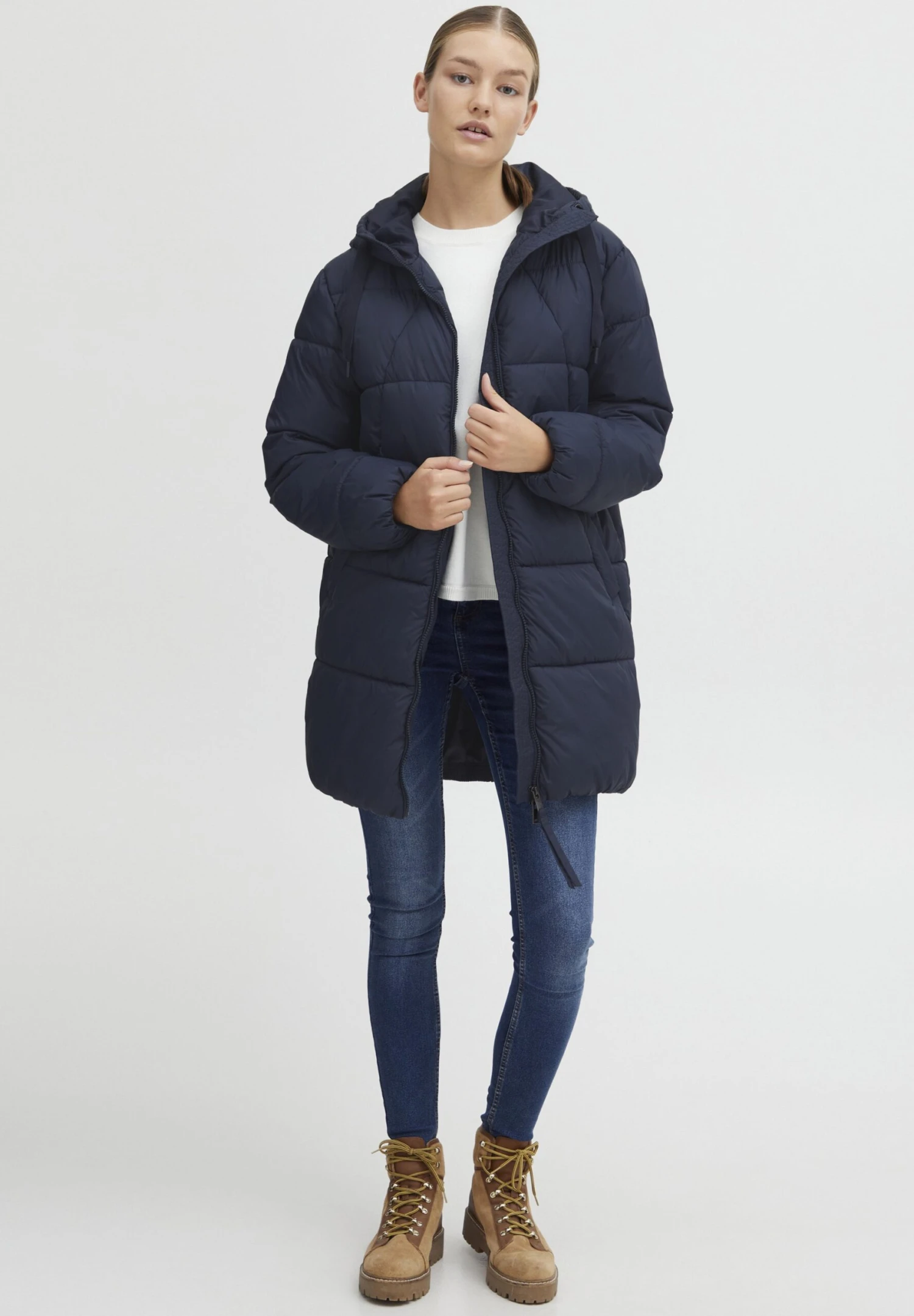 OXMO OXBODIL - Winter Coat - Total Eclipse 2 OXMO OXBODIL - Winter Coat - Total Eclipse - Image 2