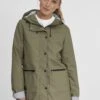 OXMO OXBECKY - Waterproof Jacket - Olive