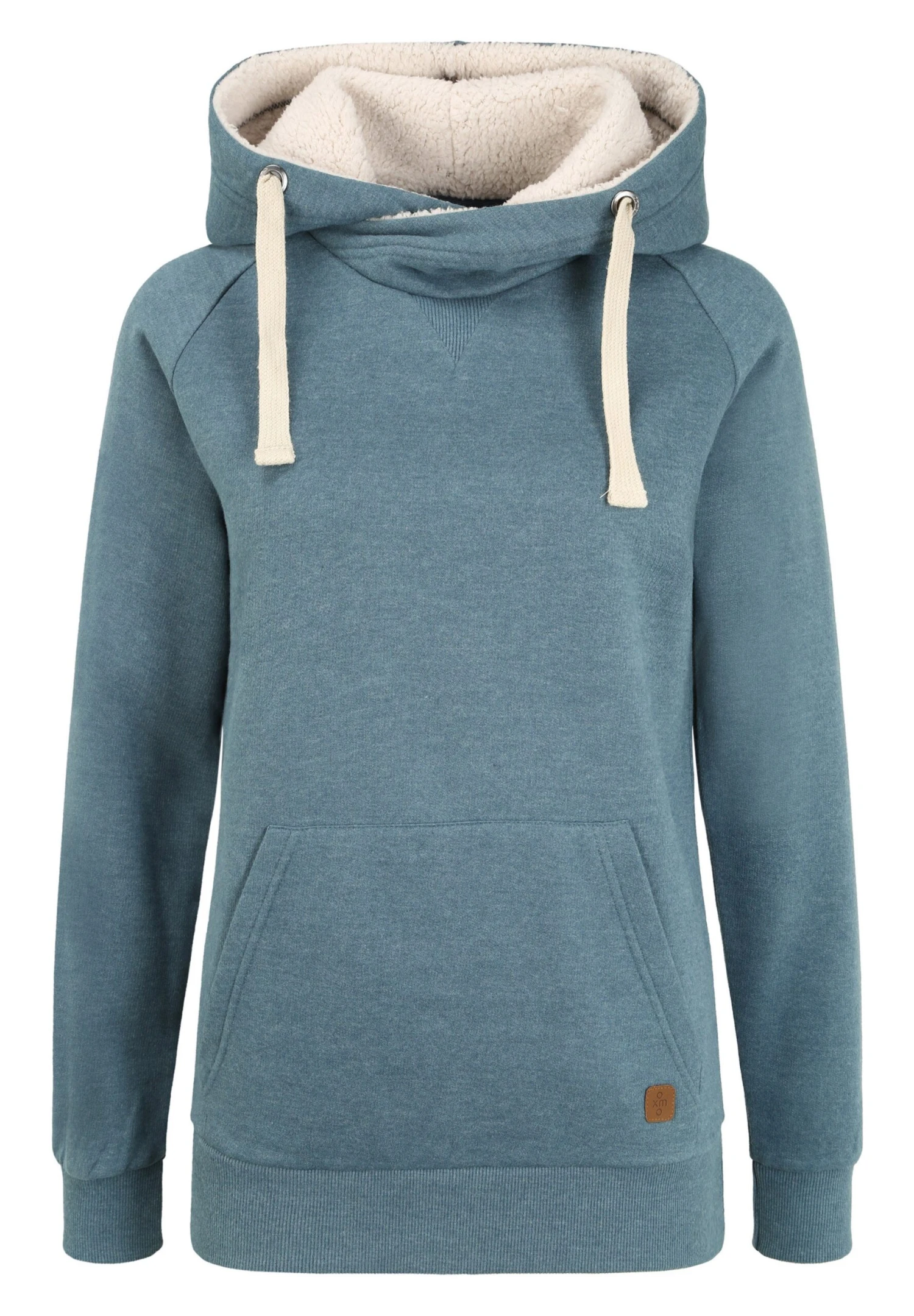 OXMO OXJulia - Hoodie - Navy Teddy 8 OXMO OXJulia - Hoodie - Navy Teddy - Image 8