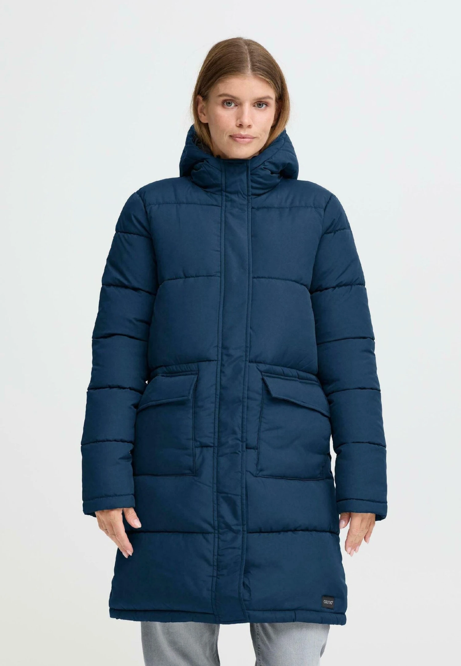 OXMO OX LONG - Winter Coat - Dress Blues 6 OXMO OX LONG - Winter Coat - Dress Blues - Image 6