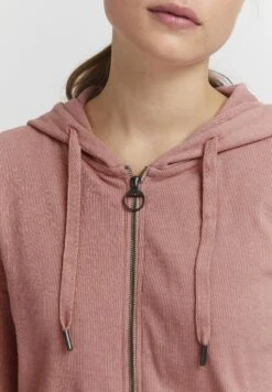 OXMO OXLOVA - Zip-up Sweatshirt - Ash Rose Melange -OXMO Store 3a84894bf47d4aebb1cfb991963e2349