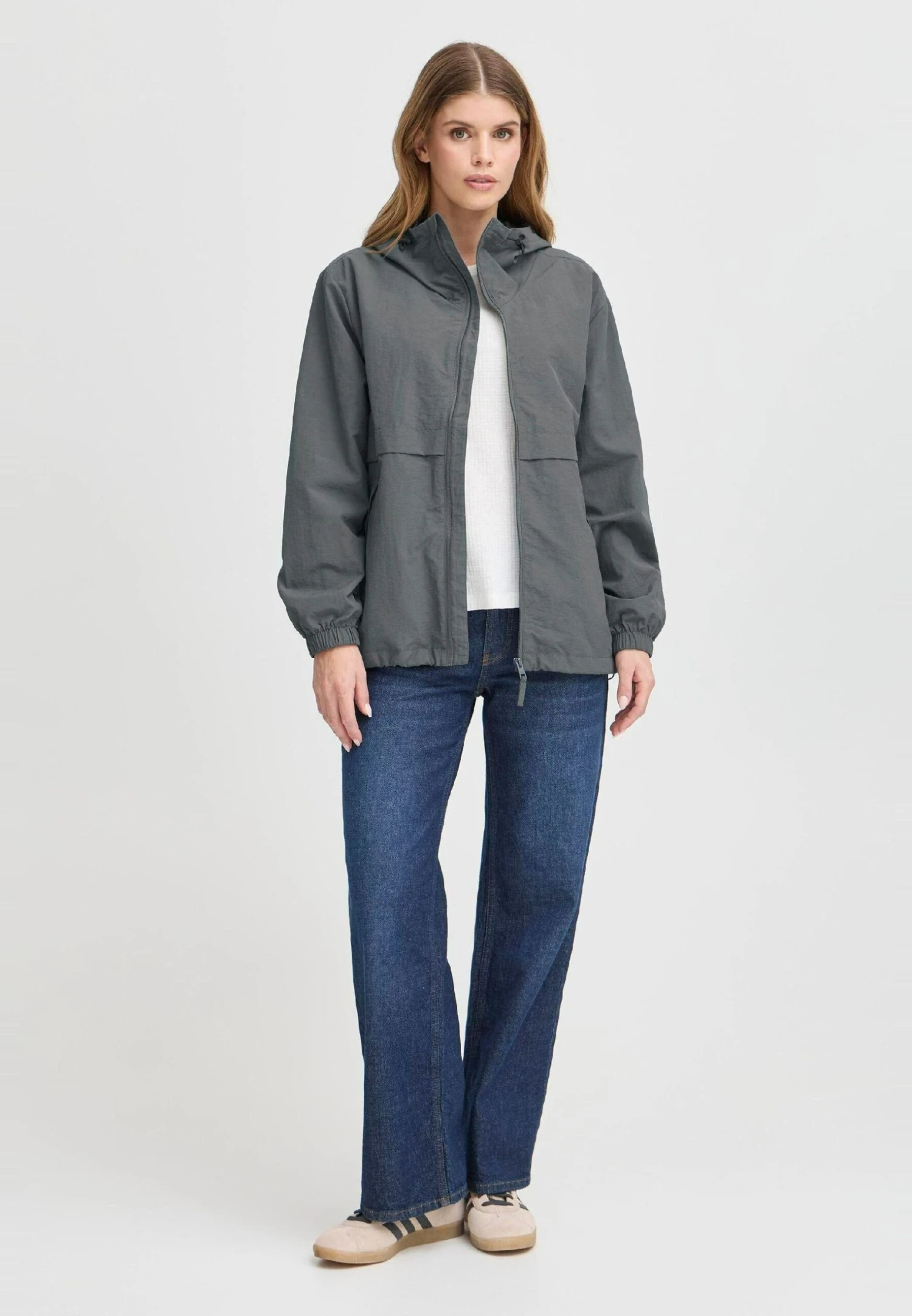 OXMO OXVISAM - Windbreaker - Iron Gate 2 OXMO OXVISAM - Windbreaker - Iron Gate - Image 2