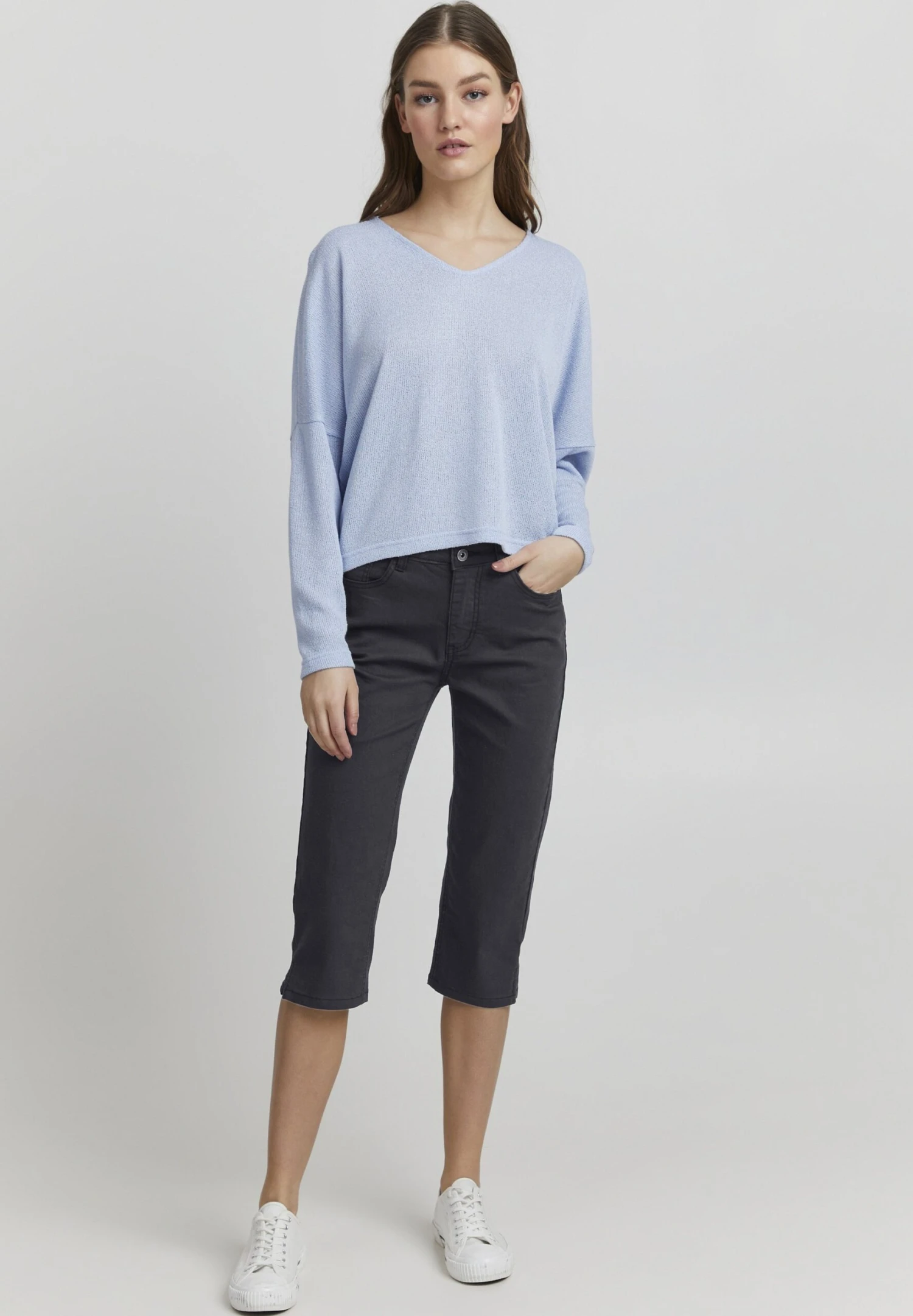 OXMO OXPam - Slim Fit Jeans - Black 2 OXMO OXPam - Slim Fit Jeans - Black - Image 2