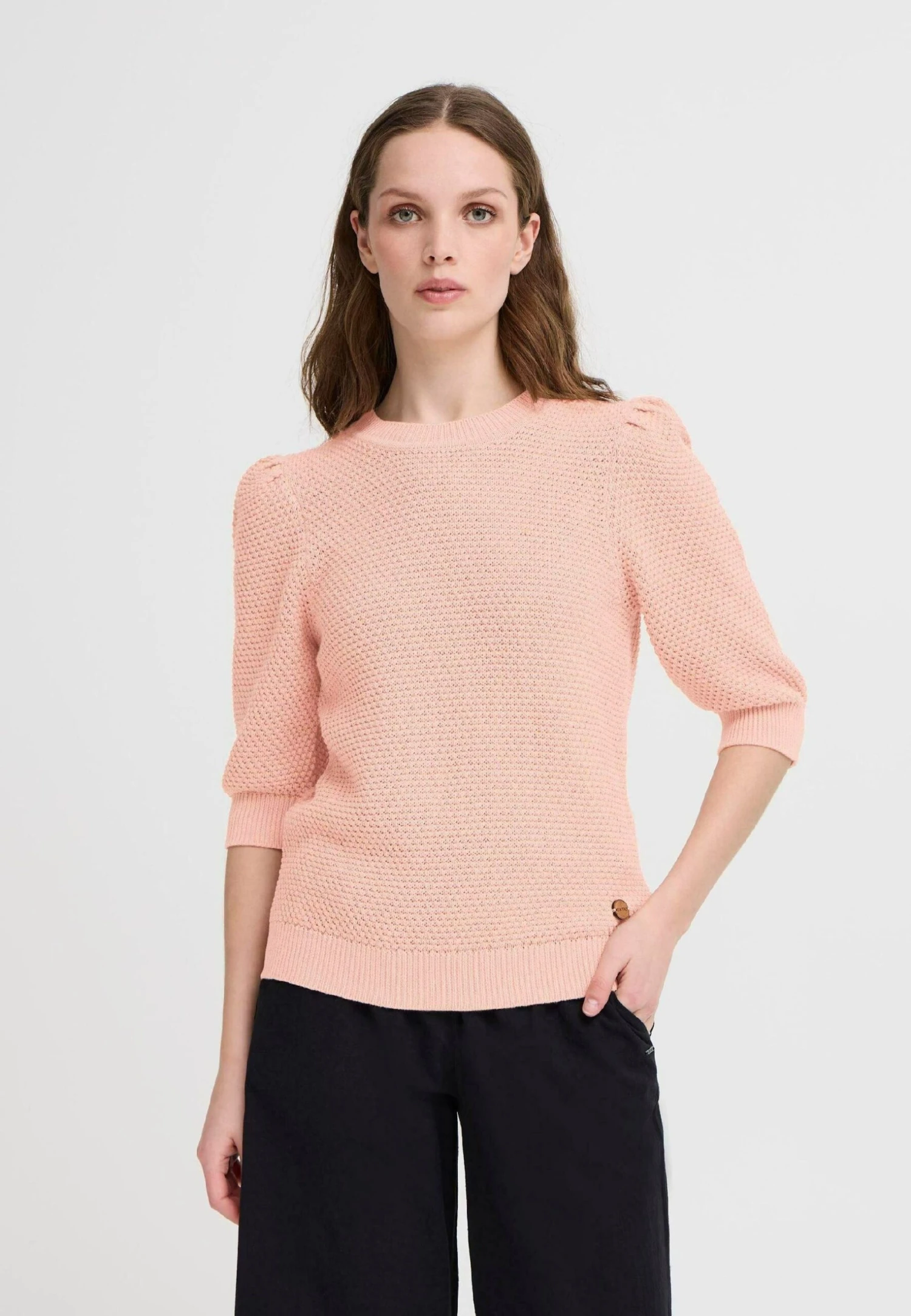 OXMO OXMICHA - Jumper - Mahogany Rose 1 OXMO OXMICHA - Jumper - Mahogany Rose