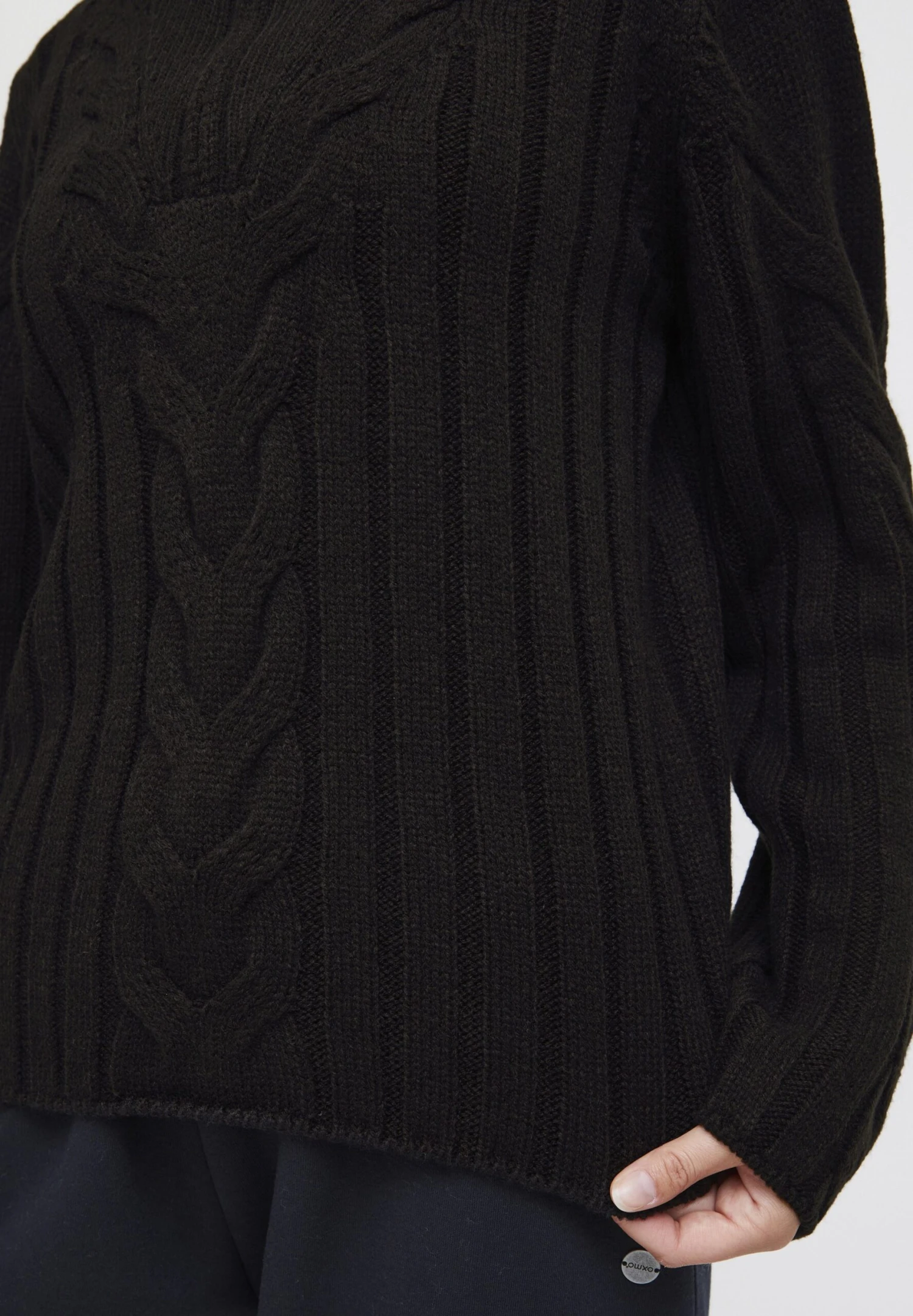 OXMO OXOtilly - Jumper - Black 5 OXMO OXOtilly - Jumper - Black - Image 5