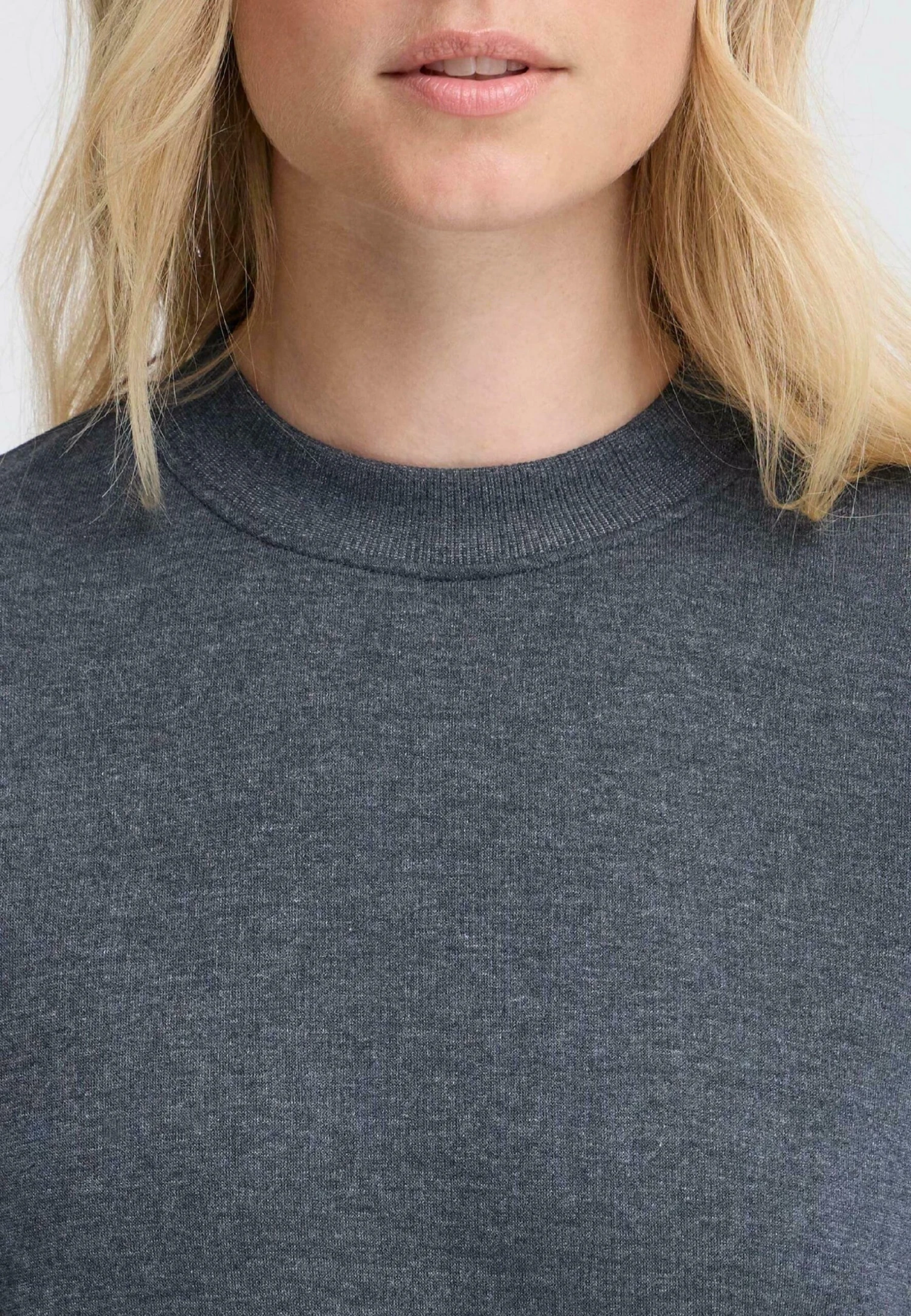 OXMO OXMILLE - Sweatshirt - Total Eclipse Melange 4 OXMO OXMILLE - Sweatshirt - Total Eclipse Melange - Image 4