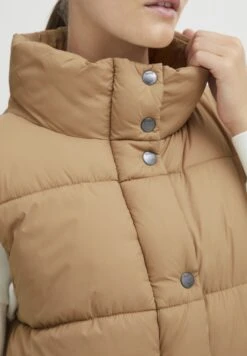 OXMO OXBODANI - Waistcoat - Tannin 12 OXMO OXBODANI - Waistcoat - Tannin -OXMO Store 3be98a2725514f1881bd0edaffa089be