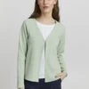 OXMO OXJonia - Cardigan - Frosty Green