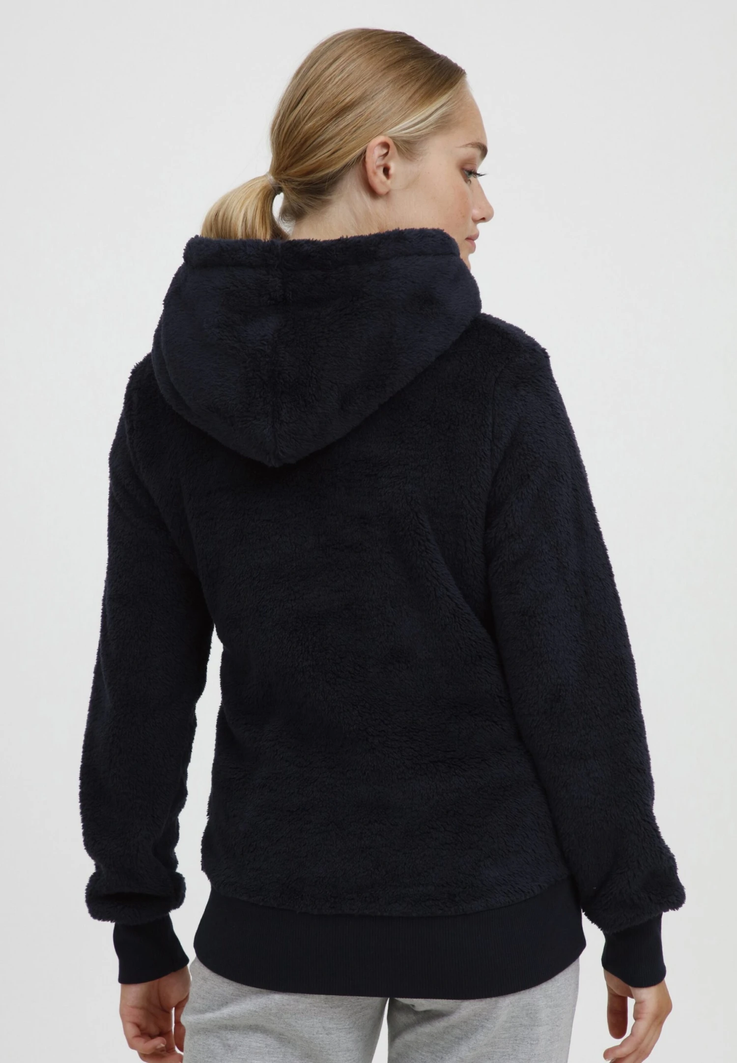 OXMO OXAnniken - Fleece Jumper - Total Eclipse 3 OXMO OXAnniken - Fleece Jumper - Total Eclipse - Image 3