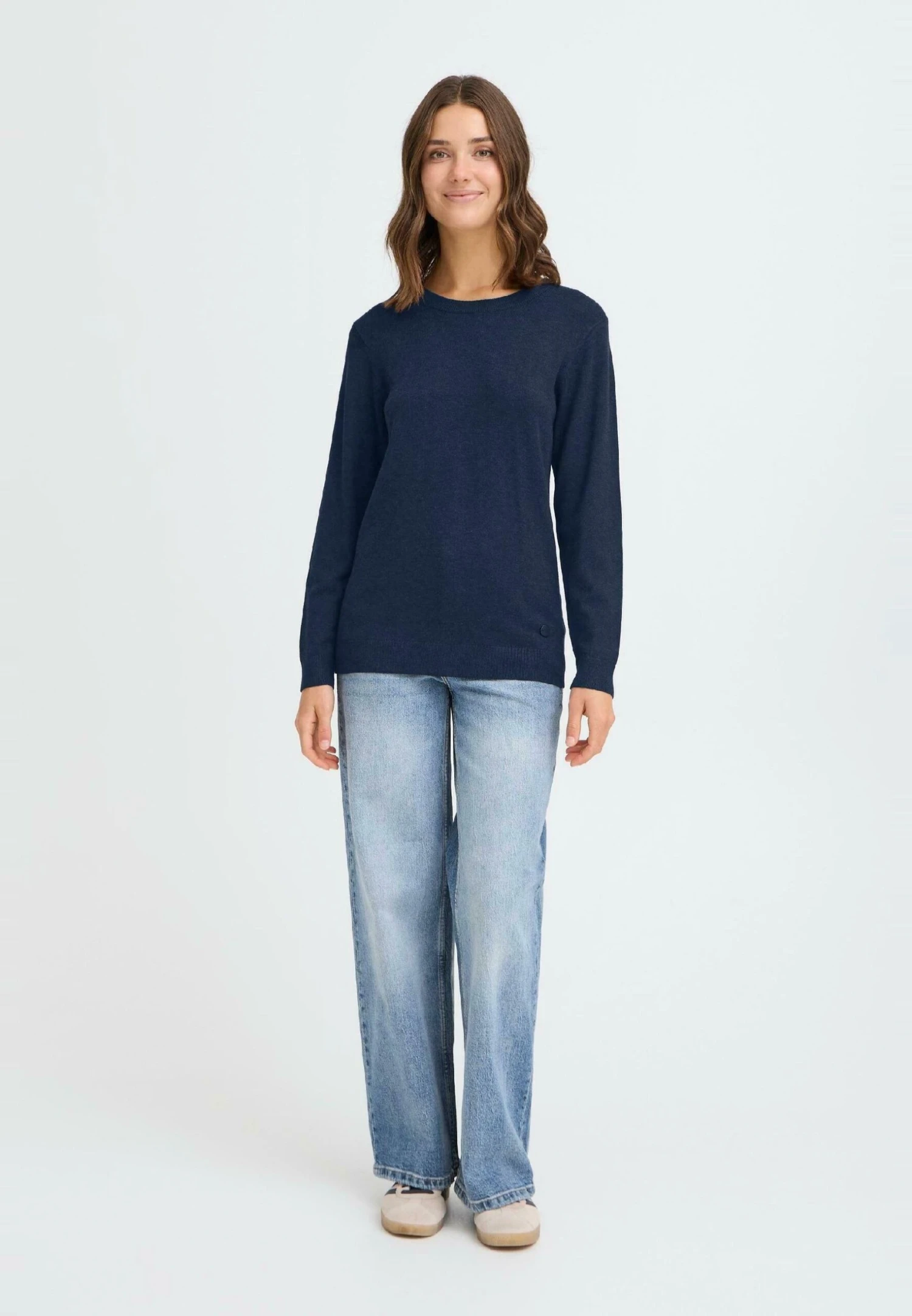 OXMO OXAIDA - Jumper - Total Eclipse Melange 2 OXMO OXAIDA - Jumper - Total Eclipse Melange - Image 2