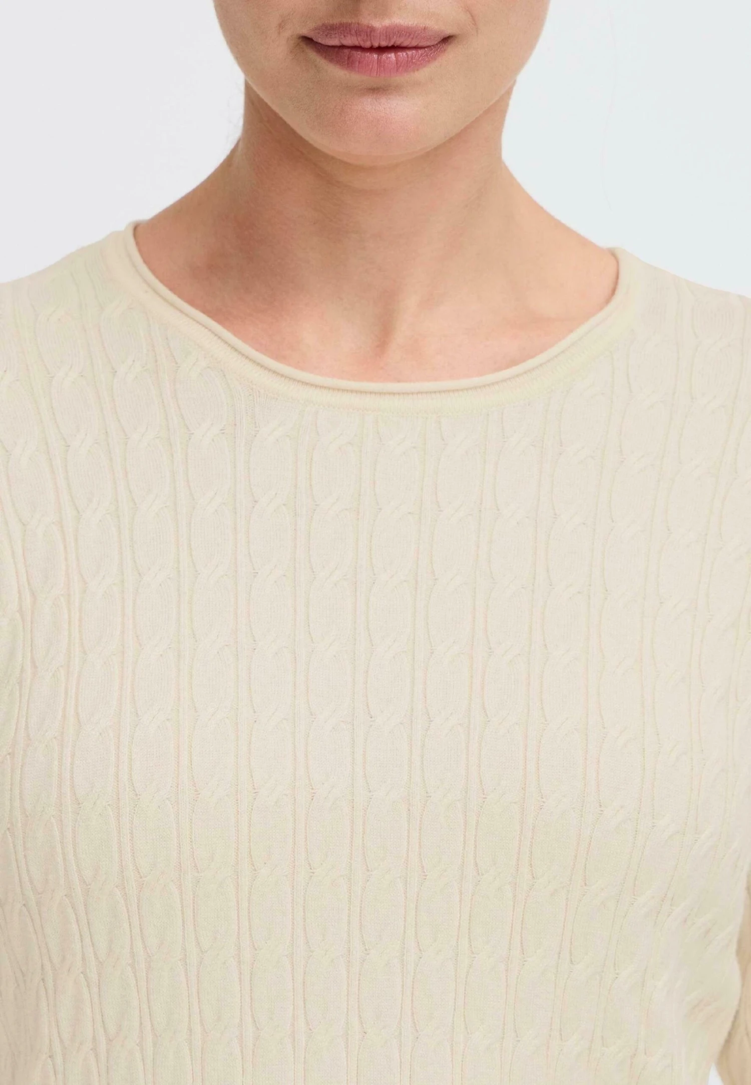 OXMO IHSISSE - Jumper - Birch 4 OXMO IHSISSE - Jumper - Birch - Image 4