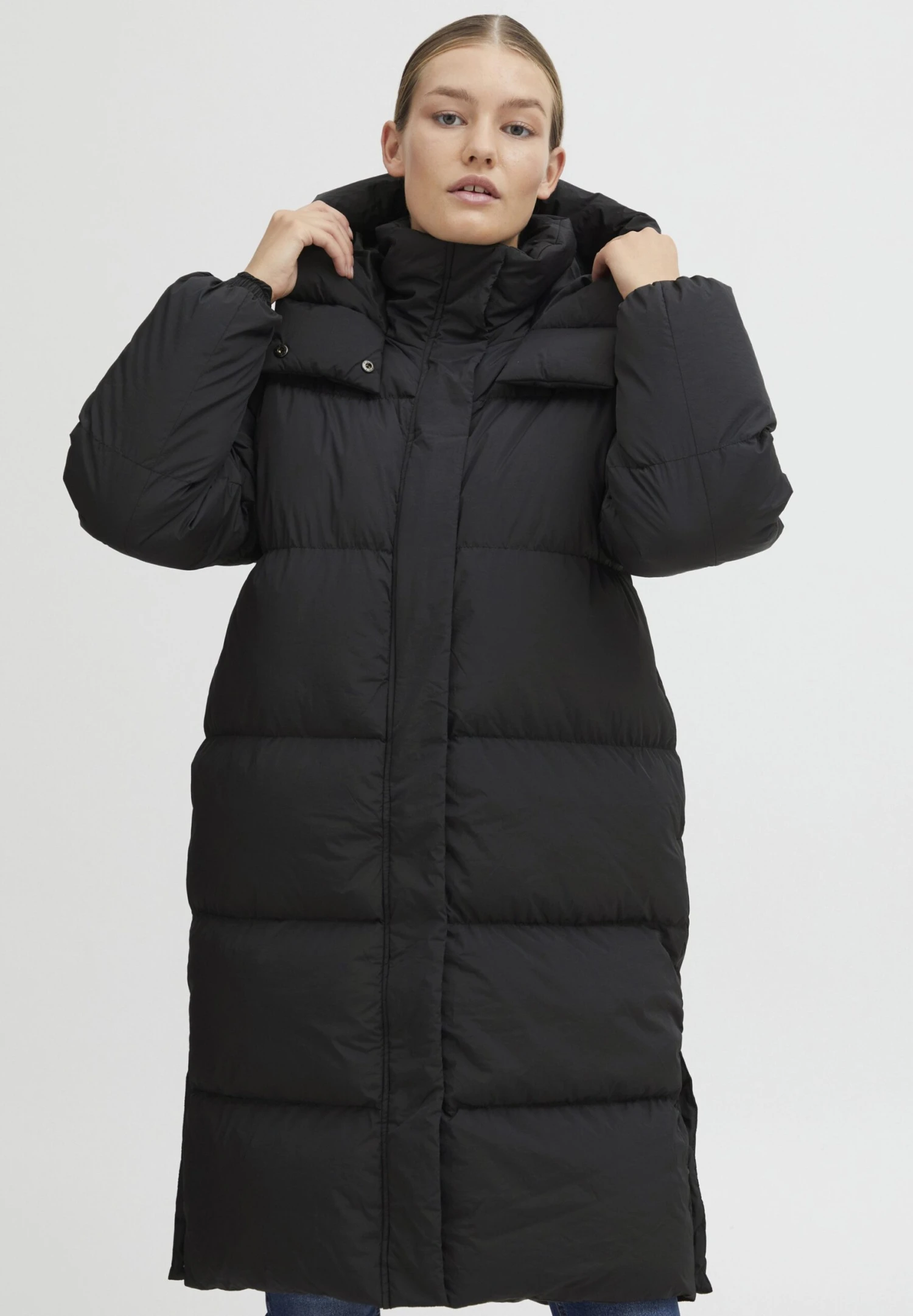 OXMO OXElice - Winter Coat - Black 1 OXMO OXElice - Winter Coat - Black