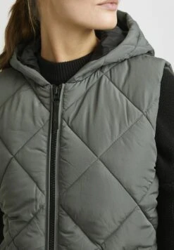 OXMO OXStana - Waistcoat - Pewter 12 OXMO OXStana - Waistcoat - Pewter -OXMO Store 3f099dc5ae9f4b7984bd8d4261cc9991