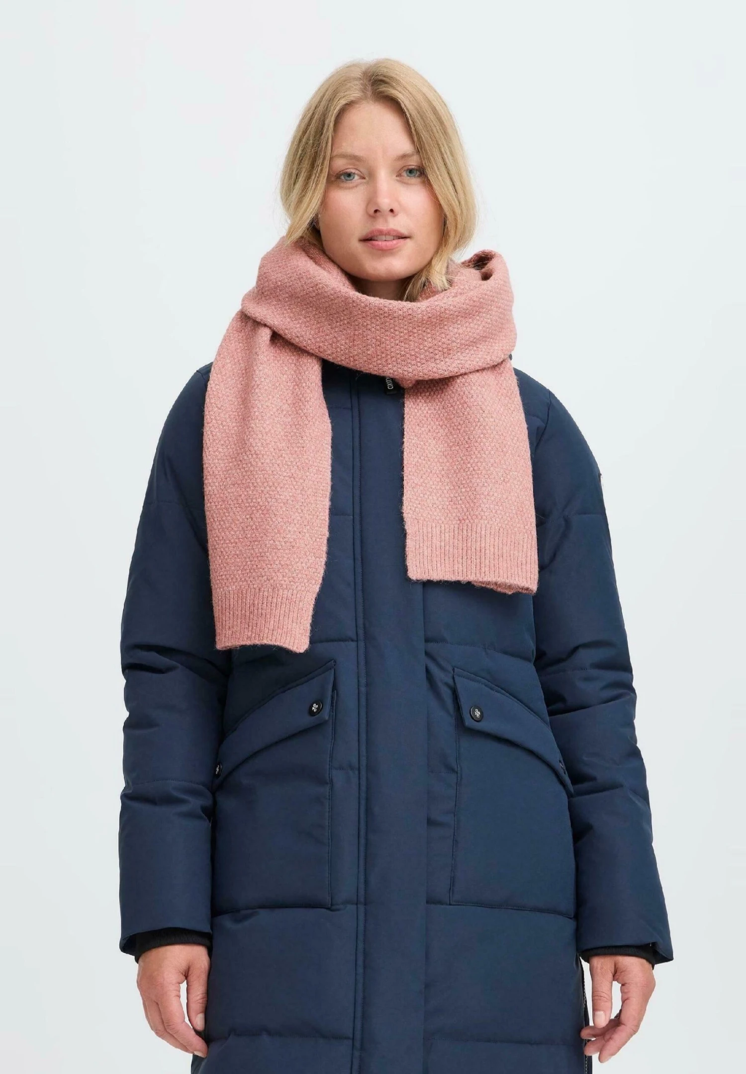 OXMO OXNERA - Scarf - Roan Rouge Melange 1 OXMO OXNERA - Scarf - Roan Rouge Melange