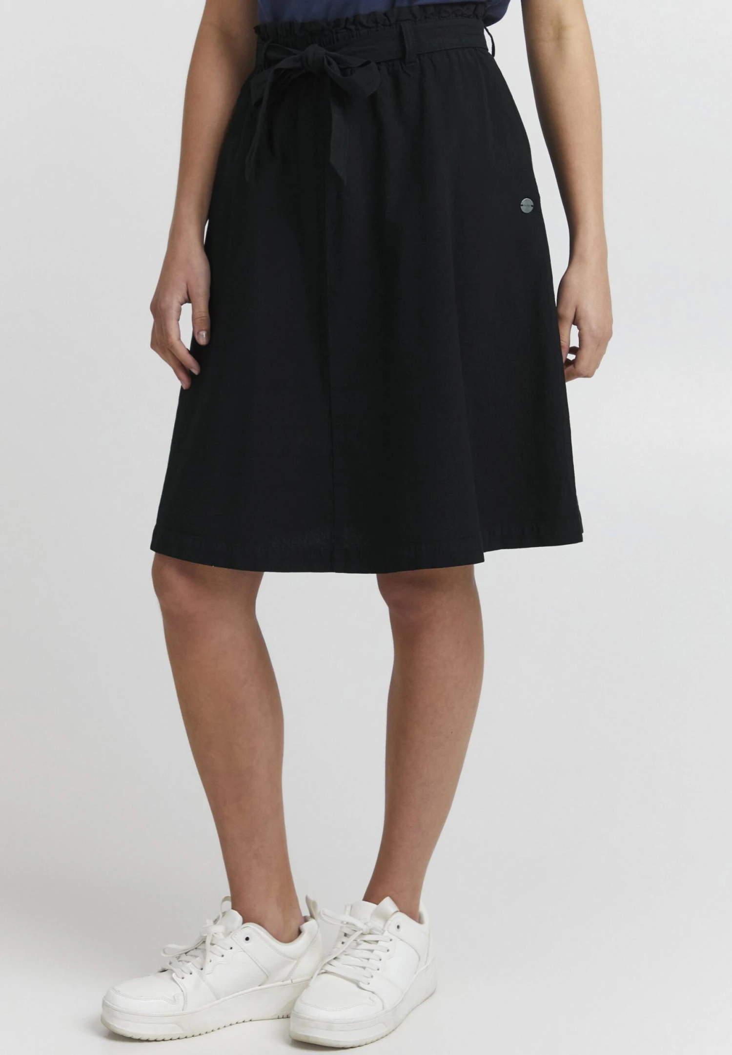 OXMO OXLERKE - A-line Skirt - Black 1 OXMO OXLERKE - A-line Skirt - Black