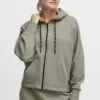 OXMO OXSANICE - Zip-up Sweatshirt - Vetiver
