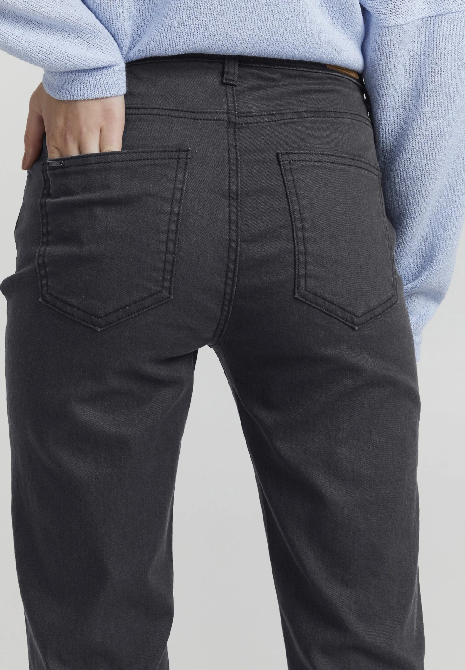OXMO OXPam - Slim Fit Jeans - Black 5 OXMO OXPam - Slim Fit Jeans - Black - Image 5