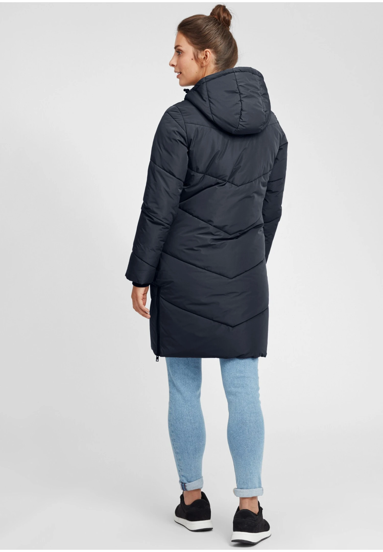 OXMO OXJuna - Winter Coat - Black 3 OXMO OXJuna - Winter Coat - Black - Image 3