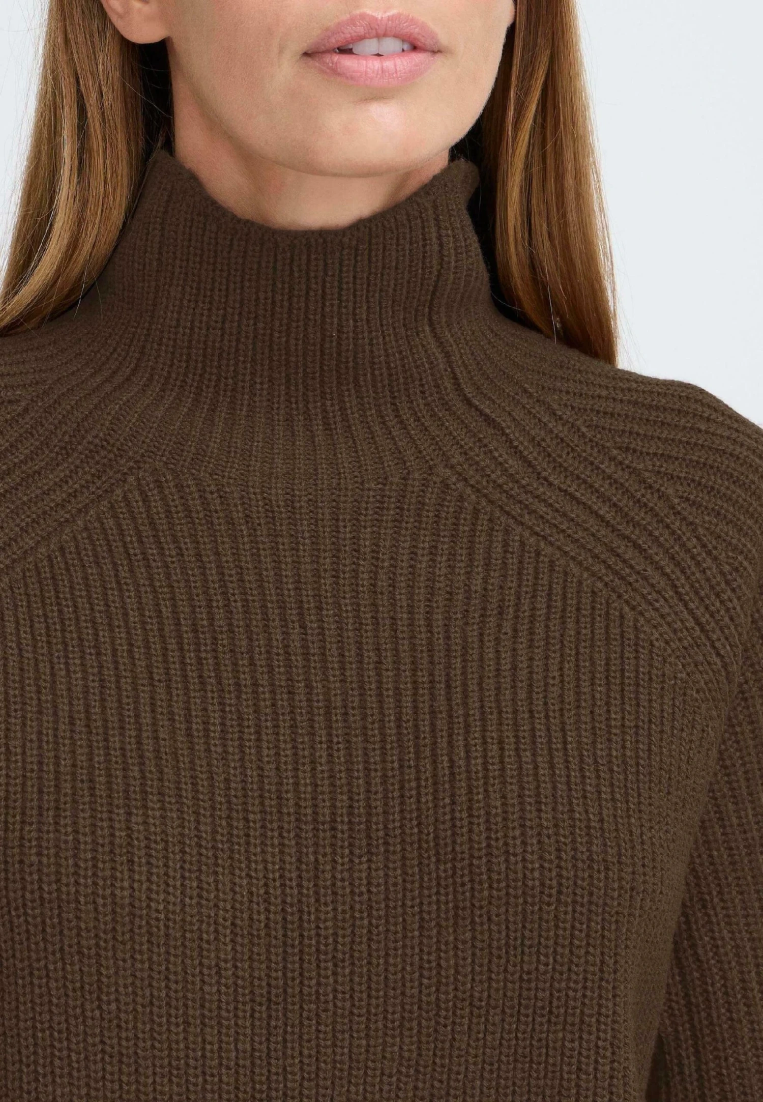 OXMO BMMNELLY TURTLENECK - Jumper - Coffee Bean 4 OXMO BMMNELLY TURTLENECK - Jumper - Coffee Bean - Image 4