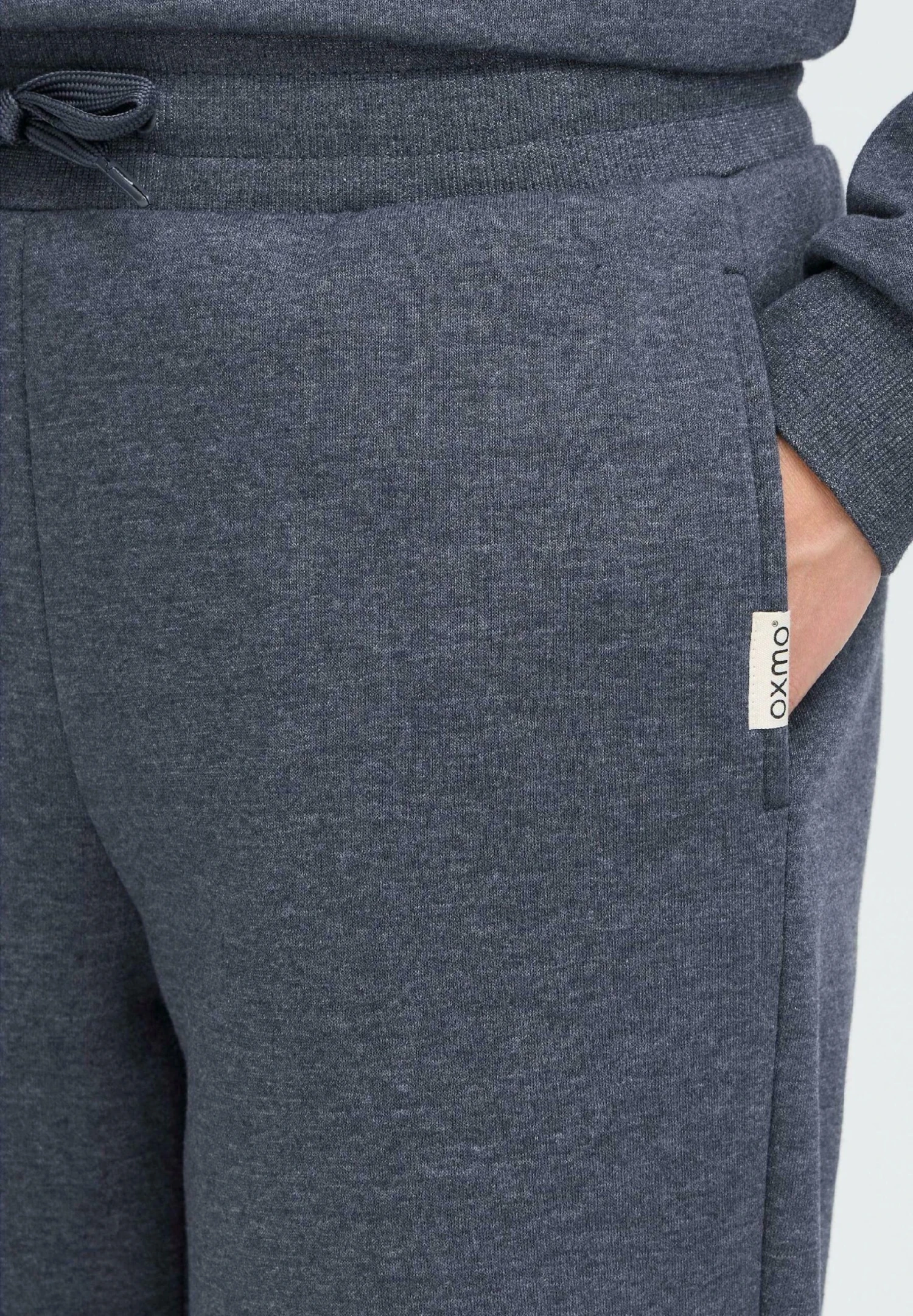 OXMO OXKAREN - Tracksuit Bottoms - Total Eclipse Melange 4 OXMO OXKAREN - Tracksuit Bottoms - Total Eclipse Melange - Image 4