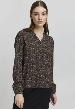 OXMO OXELVY - Blouse - Burnt Orange Mix
