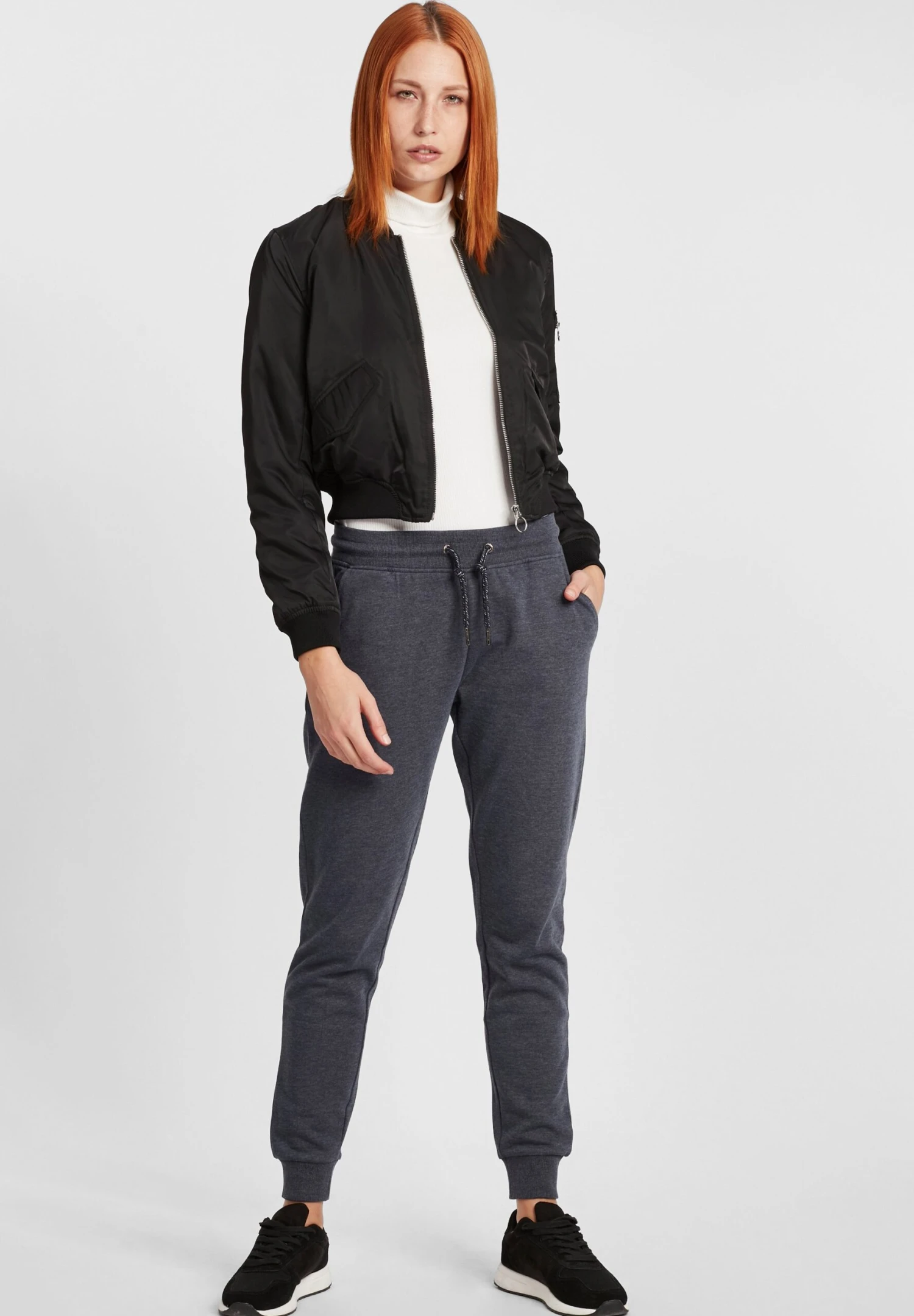 OXMO OXPolah - Tracksuit Bottoms - Insignia Blue Melange 2 OXMO OXPolah - Tracksuit Bottoms - Insignia Blue Melange - Image 2