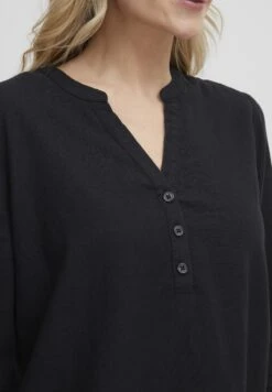 OXMO OXANJA LINEN MIX - Blouse - Black 12 OXMO OXANJA LINEN MIX - Blouse - Black -OXMO Store 4514c4baa2d2406bb5f41452443a13cf