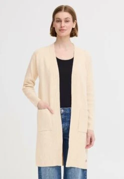 OXMO OXFINA - Cardigan - Cement Melange