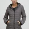 OXMO OXNELLY - Winter Jacket - Smoked Pearl