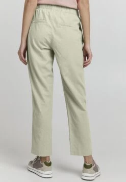 OXMO OXALFA LINEN MIX - Trousers - Seagrass 11 OXMO OXALFA LINEN MIX - Trousers - Seagrass -OXMO Store 46b8208b4da4468eb6108a9038ccda5b