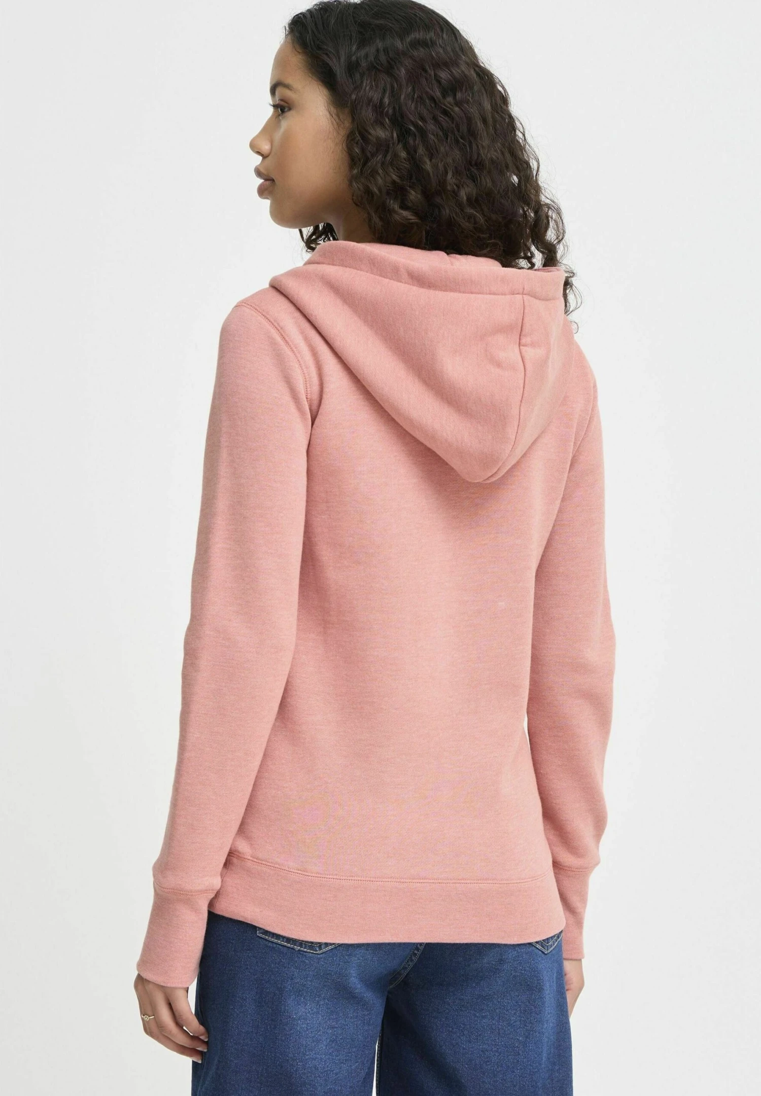 OXMO OXOLINDA - Zip-up Sweatshirt - Powd Ro M 3 OXMO OXOLINDA - Zip-up Sweatshirt - Powd Ro M - Image 3