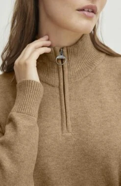 OXMO OXRITA - Jumper - Tannin Melange -OXMO Store 47a9a5f221664aadb7f212b2a5b0d9e8