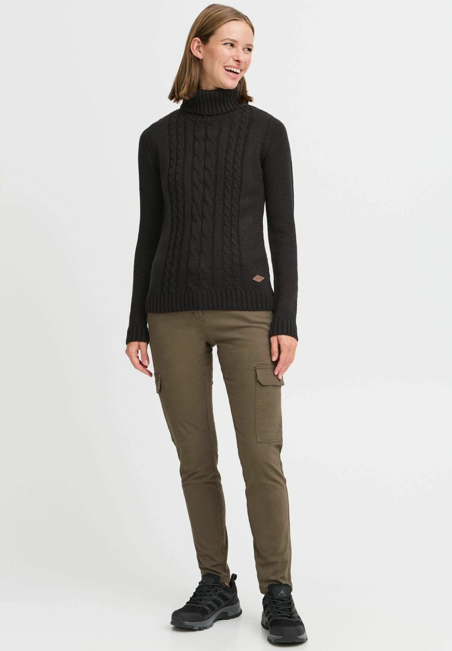 OXMO OXCATHY - Jumper - Black 2 OXMO OXCATHY - Jumper - Black - Image 2