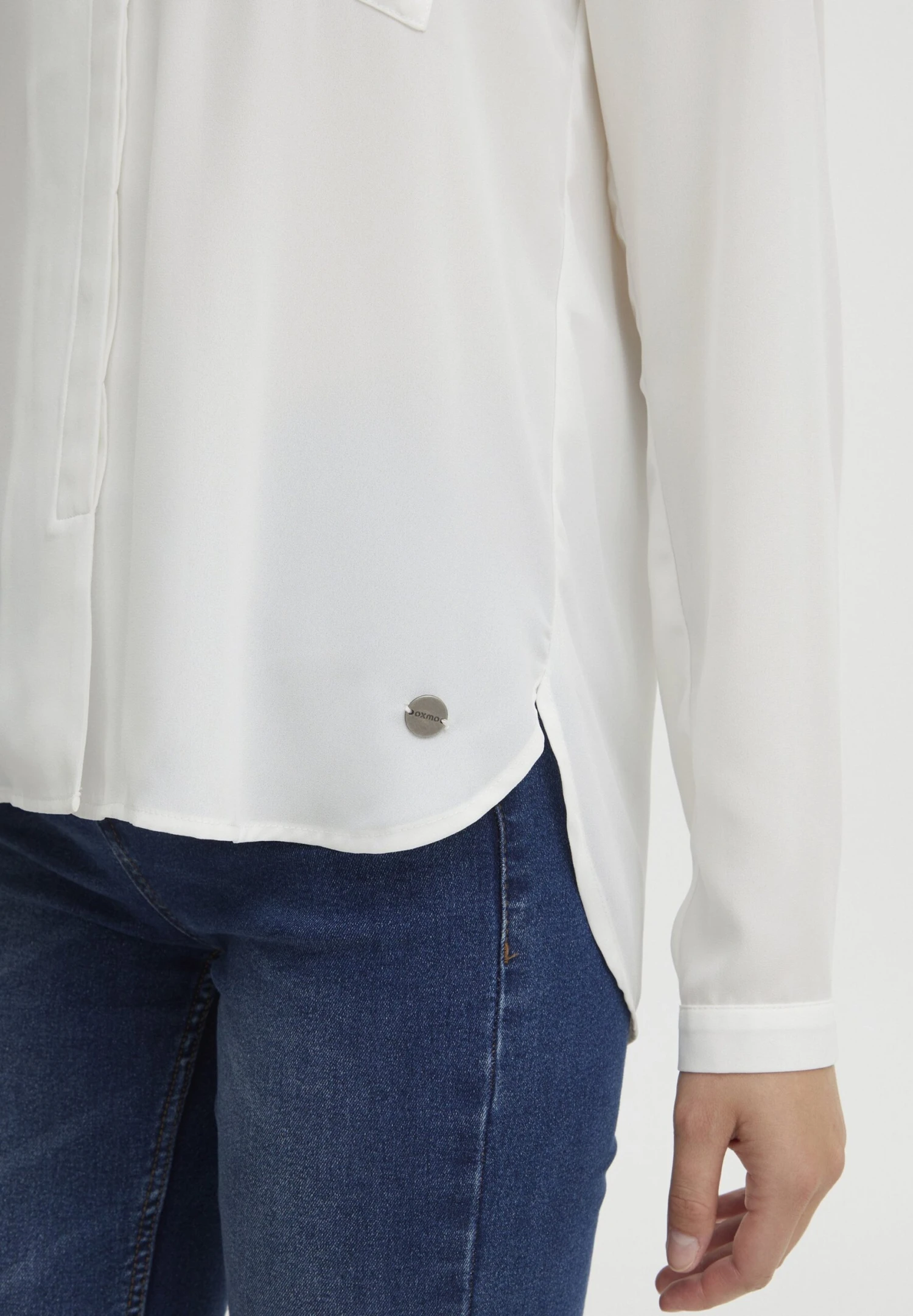 OXMO OXHally - Blouse - Off White 5 OXMO OXHally - Blouse - Off White - Image 5