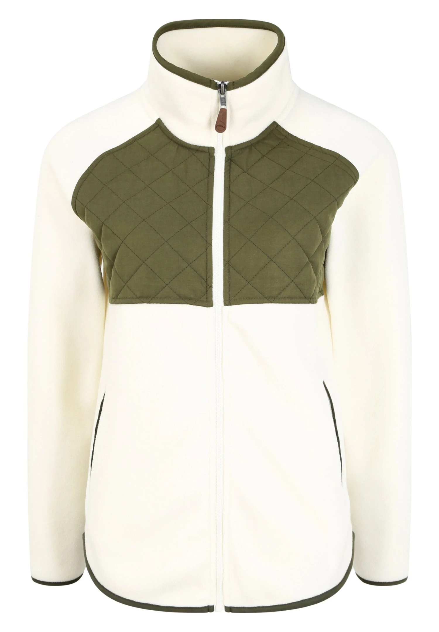OXMO OXMalin - Fleece Jacket - Oatmeal 7 OXMO OXMalin - Fleece Jacket - Oatmeal - Image 7