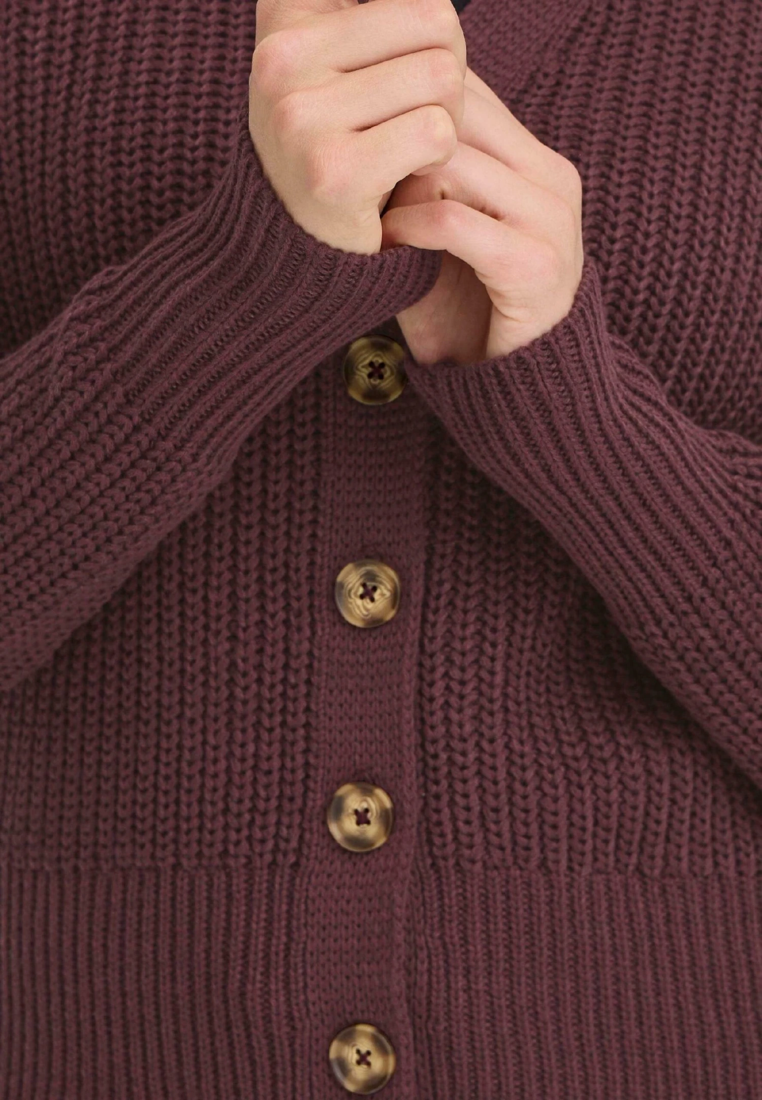 OXMO FRKANNA - Cardigan - Fudge 5 OXMO FRKANNA - Cardigan - Fudge - Image 5