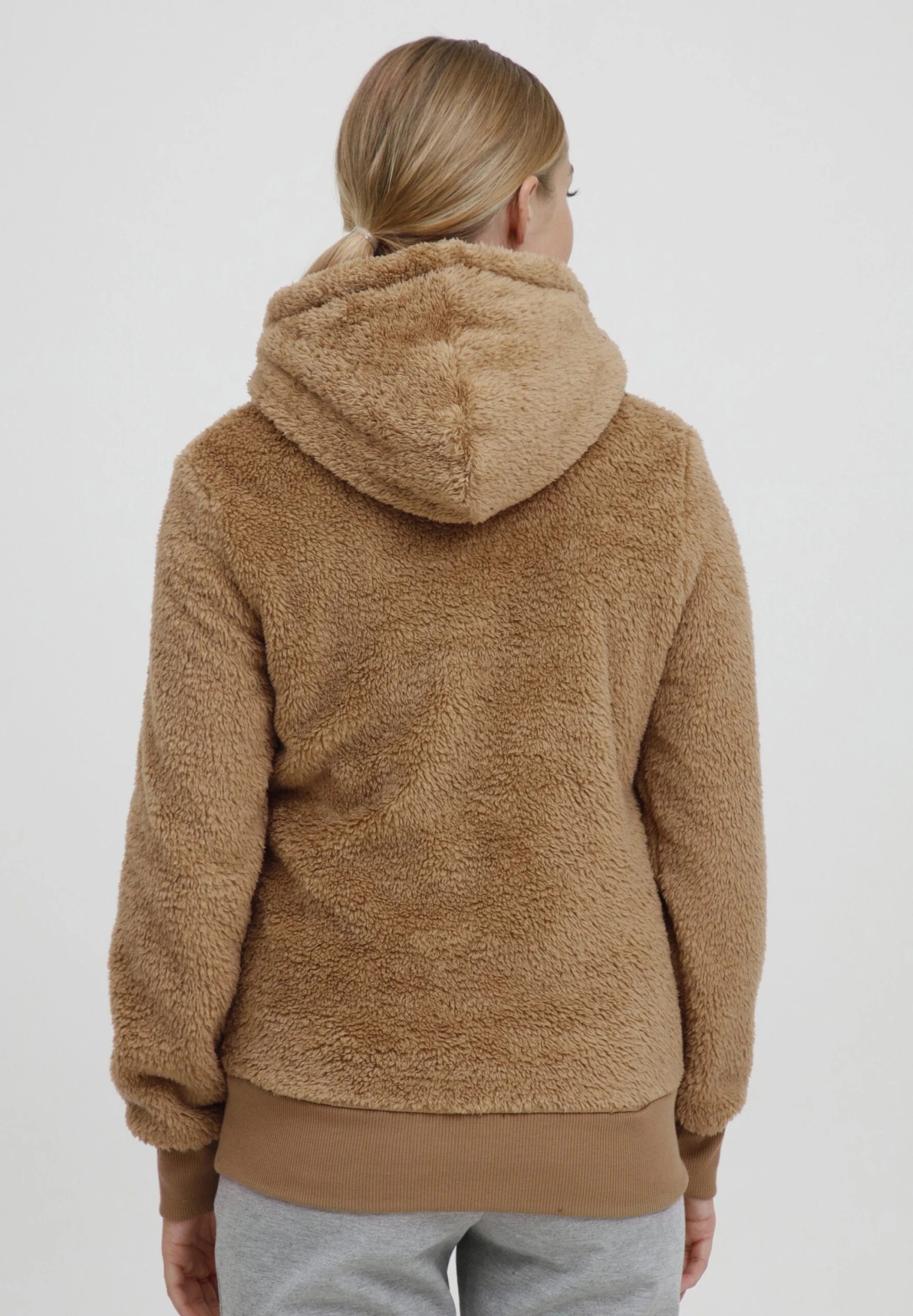 OXMO OXAnniken - Fleece Jumper - Kelp 3 OXMO OXAnniken - Fleece Jumper - Kelp - Image 3