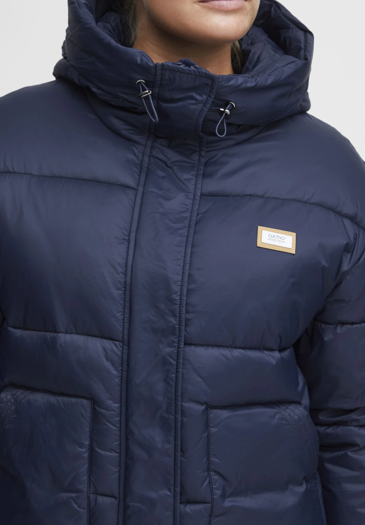 OXMO OXJoyce - Winter Jacket - Total Eclipse 4 OXMO OXJoyce - Winter Jacket - Total Eclipse - Image 4