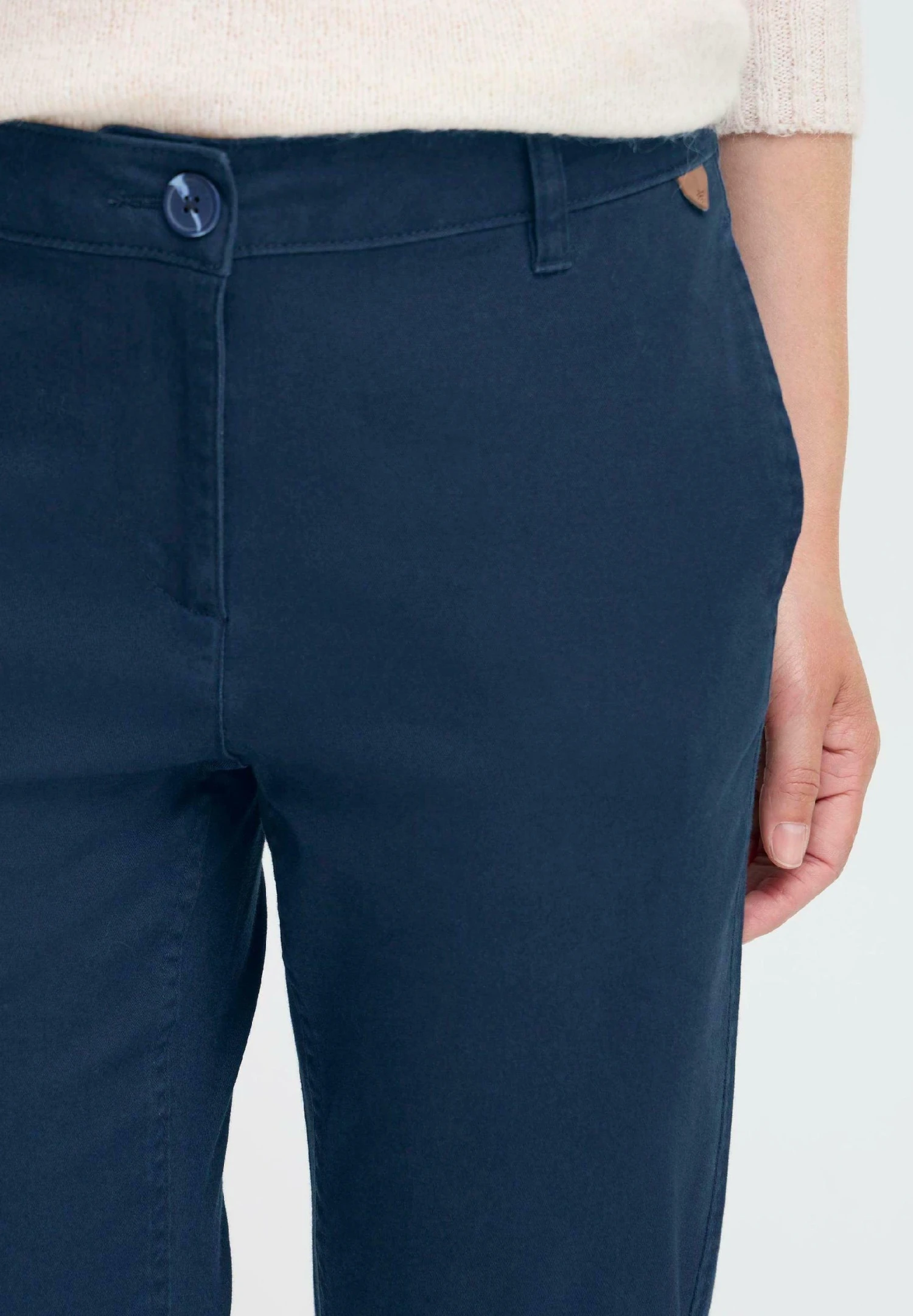 OXMO OXIBEN - Chinos - Dress Blues 4 OXMO OXIBEN - Chinos - Dress Blues - Image 4