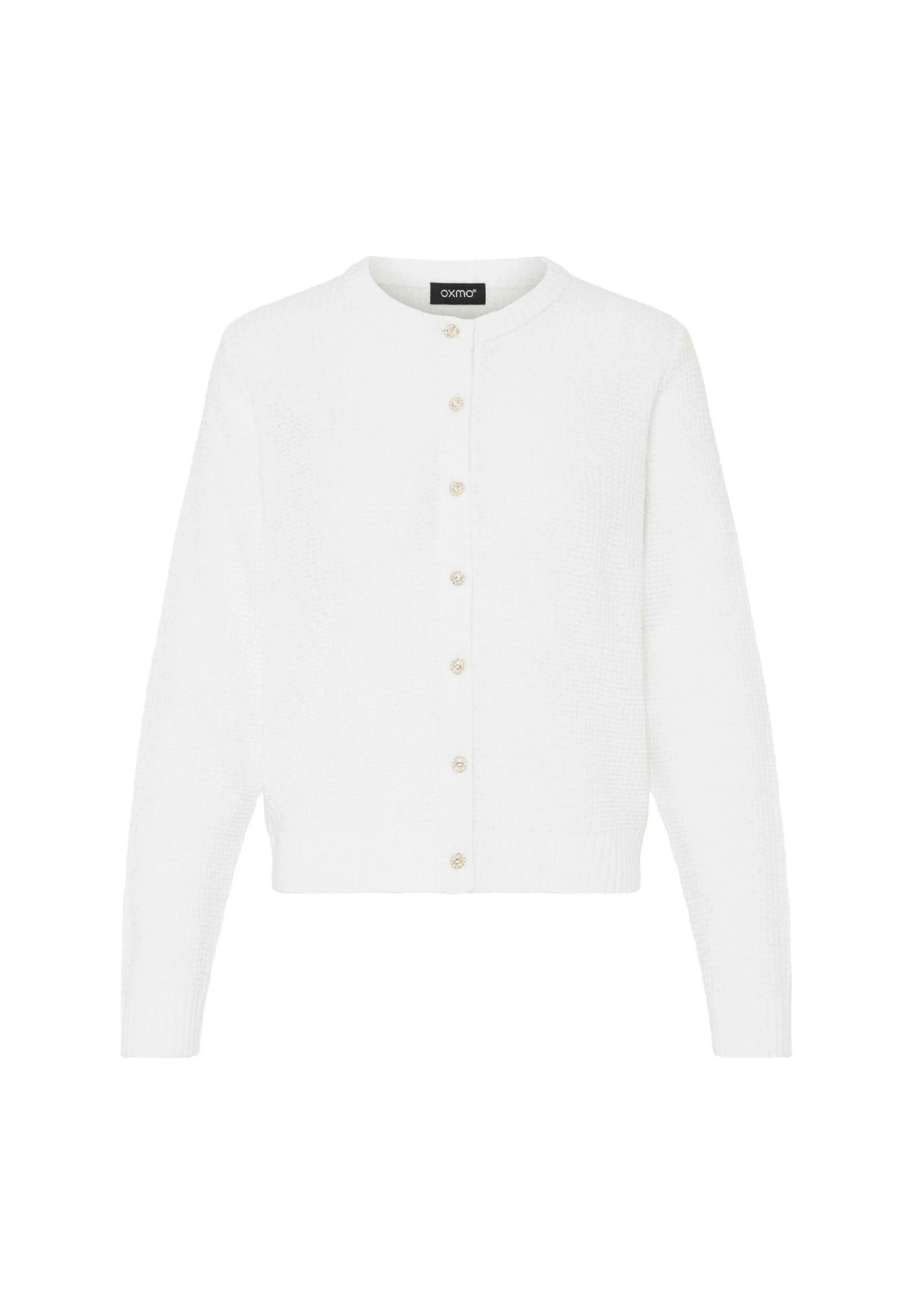 OXMO BMMOMA - Cardigan - Marshmallow 5 OXMO BMMOMA - Cardigan - Marshmallow - Image 5