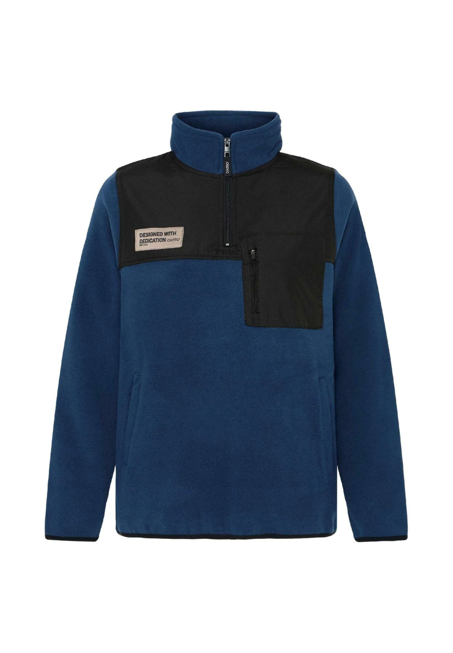 OXMO OXNETE HALFZIP - Fleece Jumper - Dress Blues 6 OXMO OXNETE HALFZIP - Fleece Jumper - Dress Blues - Image 6