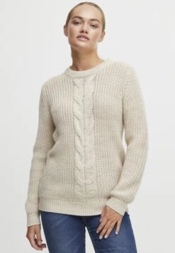 OXMO OXNatasja - Jumper - Cement Melange