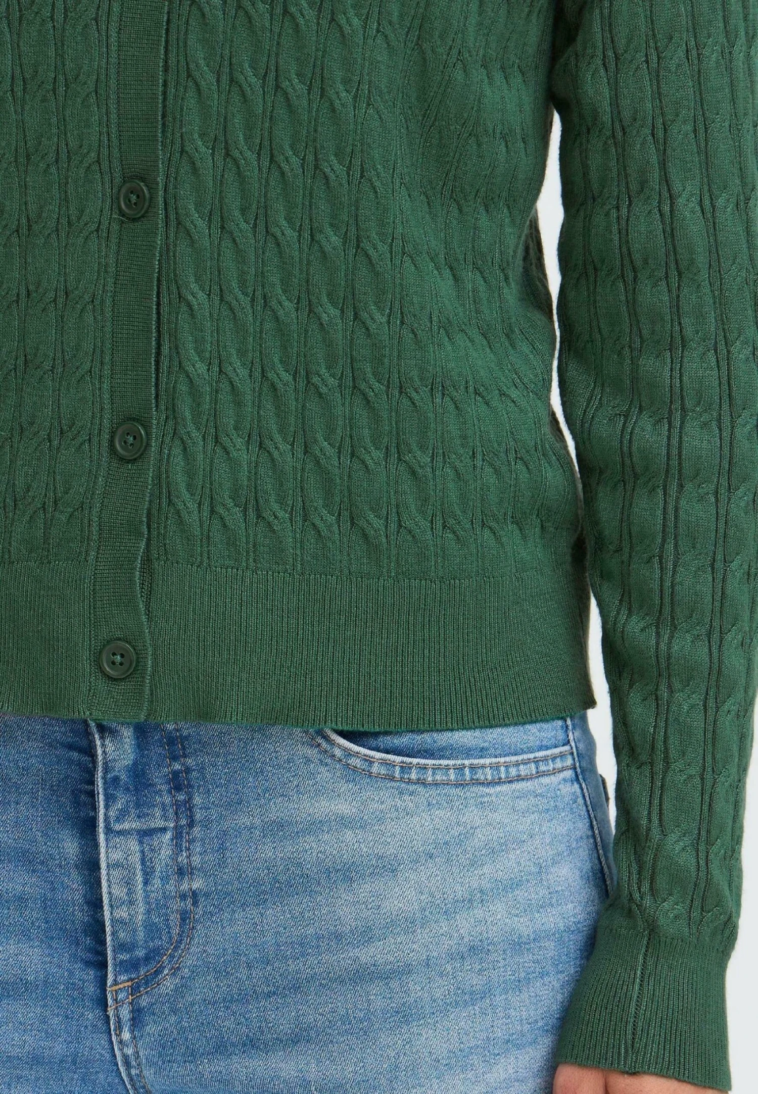 OXMO IHSASJA - Cardigan - Pineneedle 5 OXMO IHSASJA - Cardigan - Pineneedle - Image 5