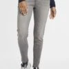 OXMO OXIrabella - Slim Fit Jeans - Grey Denim