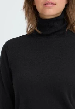 OXMO BMMNORA ROLLNECK - Jumper - Black -OXMO Store 4e21a751e7fd4a8e8694a63979506375