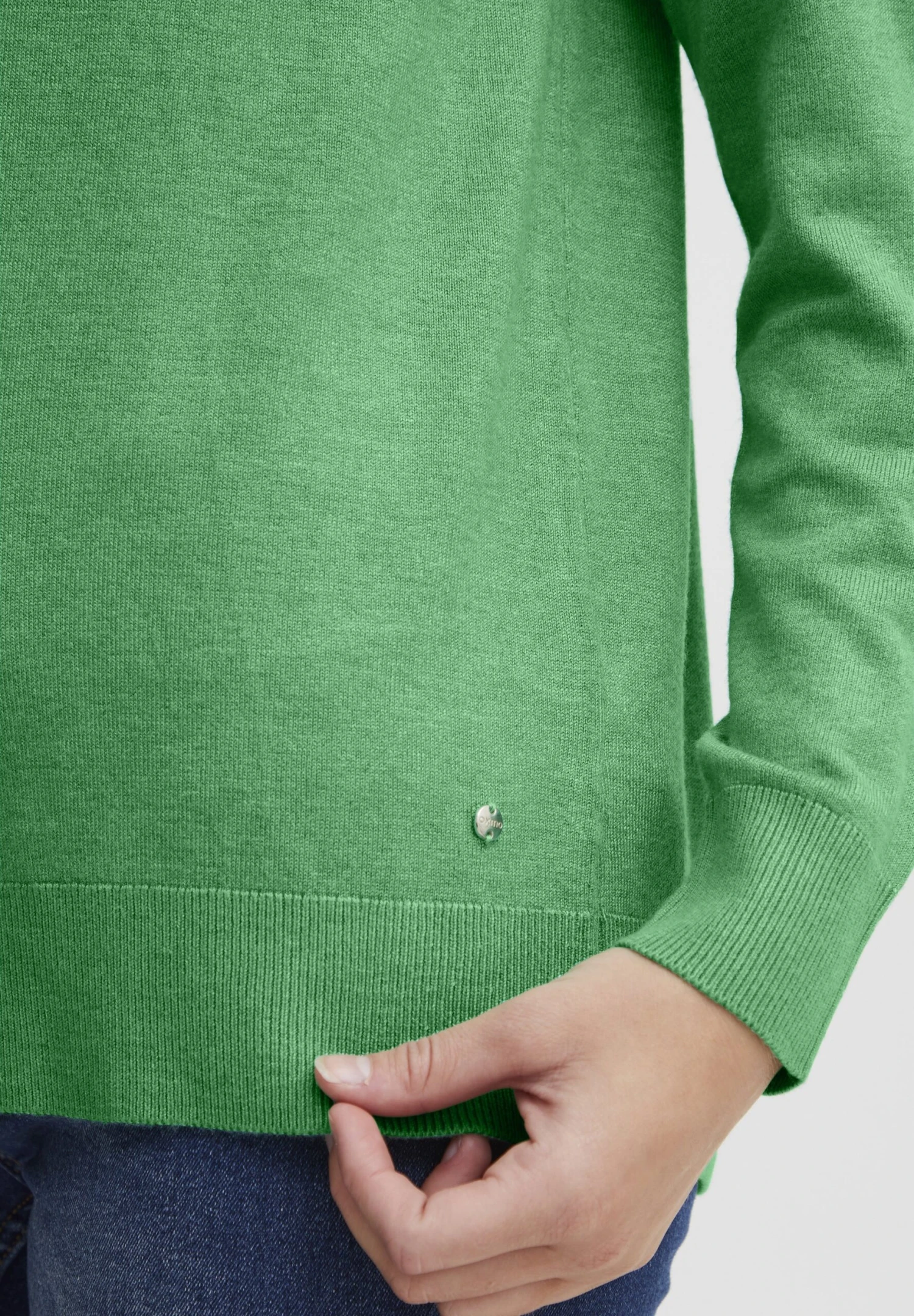 OXMO OXHelle - Jumper - Ming Green Melange 5 OXMO OXHelle - Jumper - Ming Green Melange - Image 5