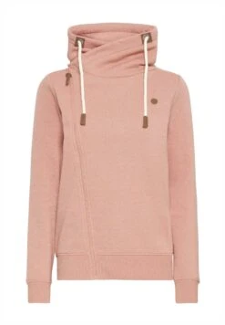 OXMO OXMILLE TUBEZIP - Zip-up Sweatshirt - Cameo Brown Melange -OXMO Store 4ead777495994853ba6e4376f2e4f7f8 1