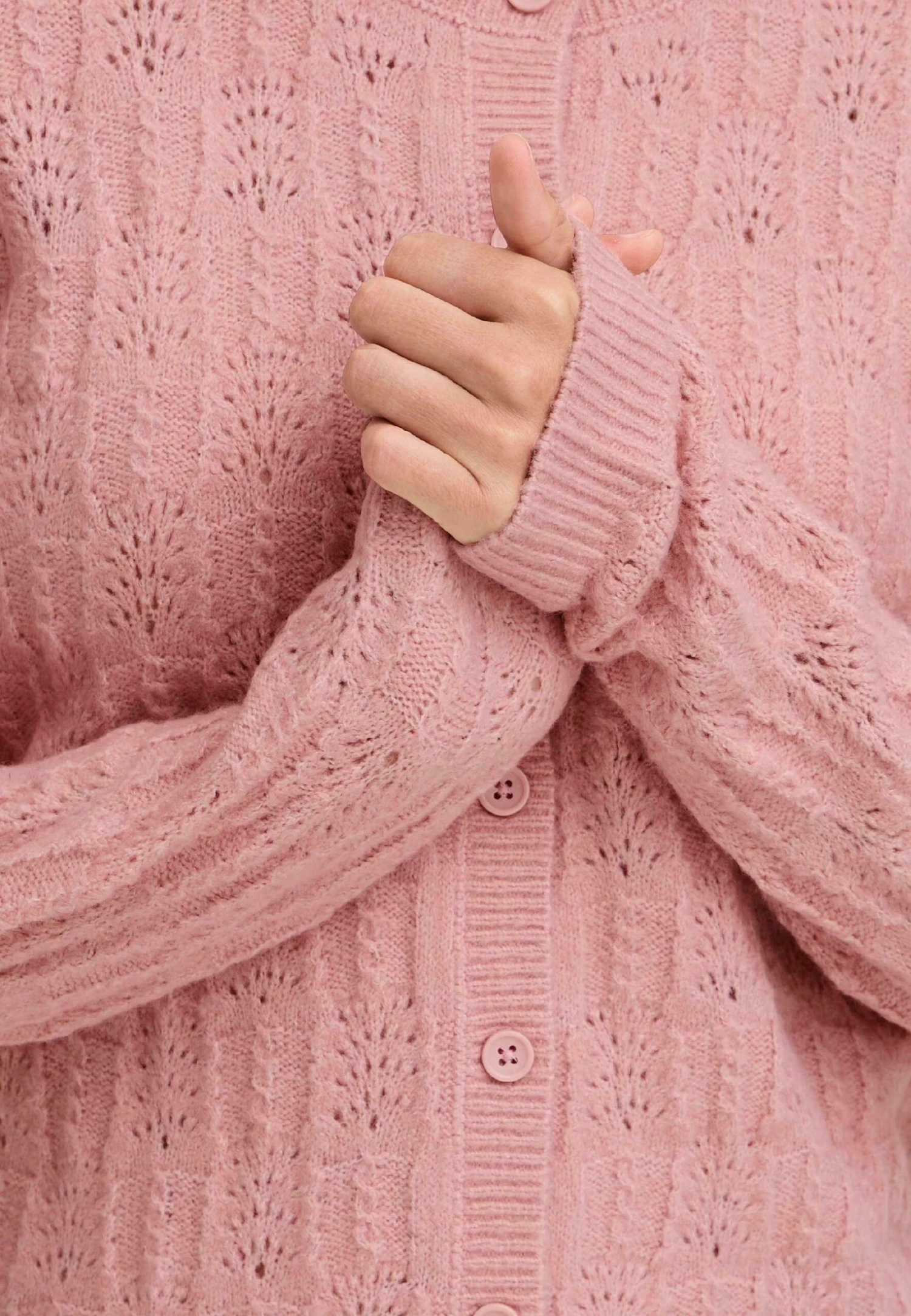 OXMO FRSINVA - Cardigan - Zephyr Melange 5 OXMO FRSINVA - Cardigan - Zephyr Melange - Image 5