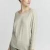 OXMO OXHerdis - Jumper - Oyster Grey Melange