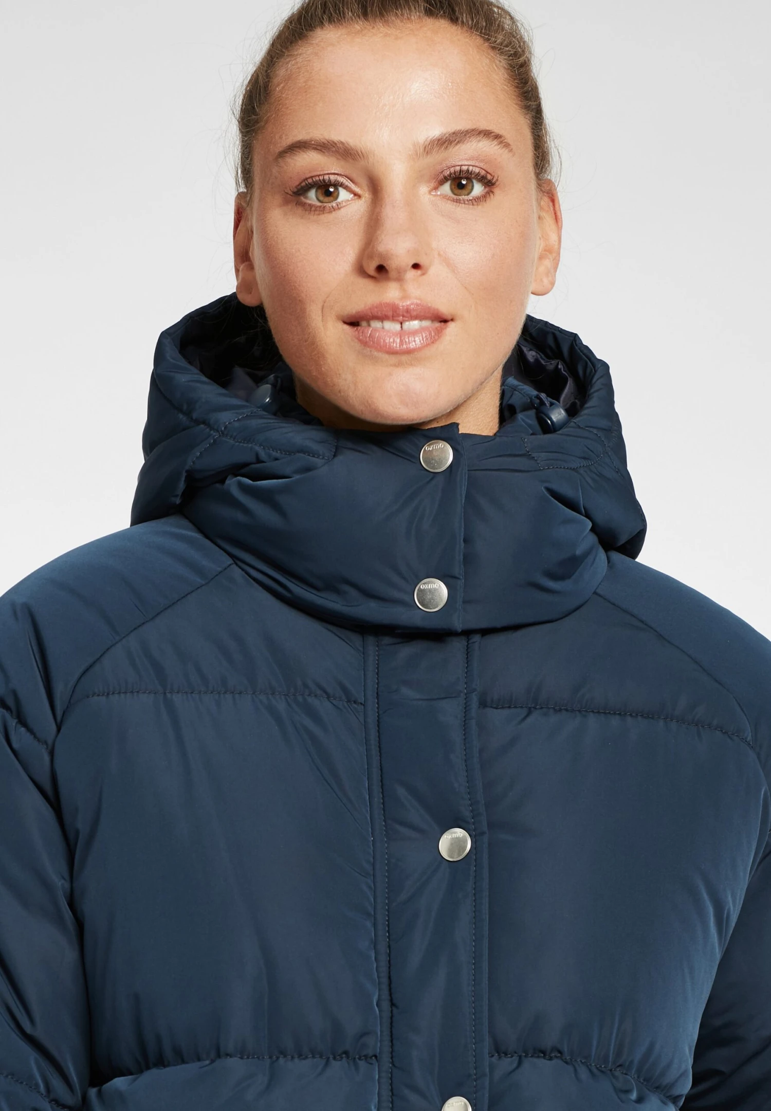 OXMO OXALBA - Winter Coat - Dress Blues 4 OXMO OXALBA - Winter Coat - Dress Blues - Image 4